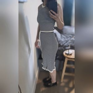 Tristan stripped summer dress